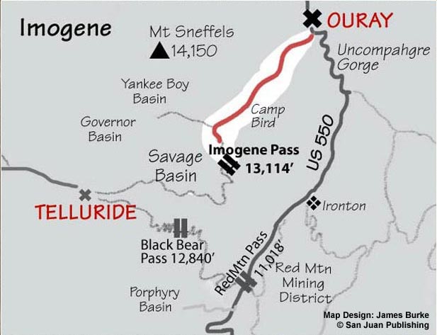 Imogene Map