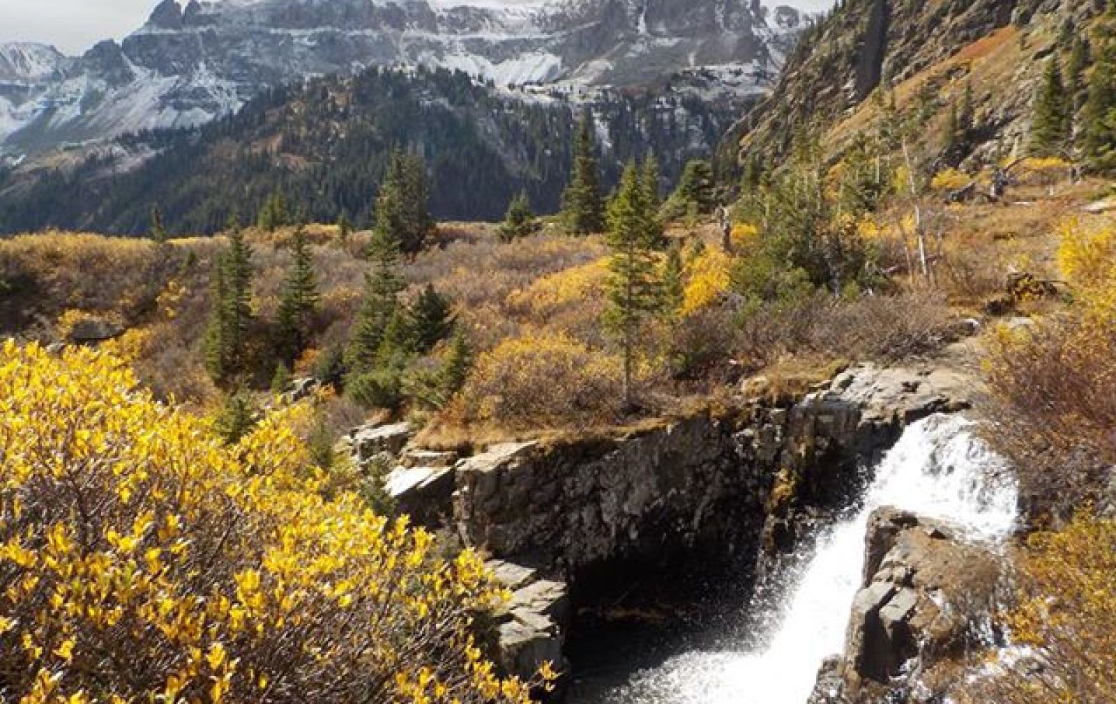 Yankee Boy Basin in Fall